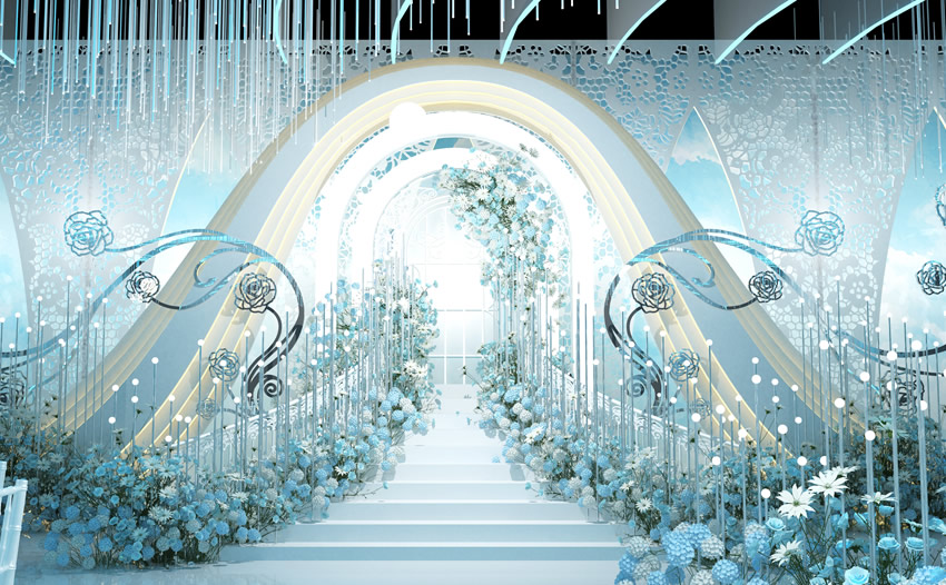 策勒釡香烙馍村水晶厅效果展示